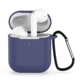 HOOK Silikonový obal pro Apple AirPods 1/2 tmavomodrý