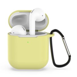 HOOK Silikonový obal pro Apple AirPods 1/2 žlutý