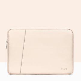 BAONA Pouzdro na notebook s úhlopříčkou 15,6" béžové