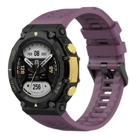 SILICONE Řemínek pro Amazfit T-Rex 2 fialový