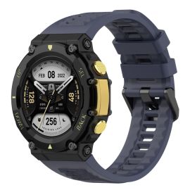 SILICONE Řemínek pro Amazfit T-Rex 2 modrý