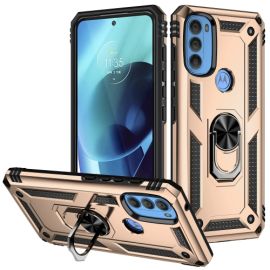 RING Ochranný obal pro Motorola Moto G71 5G zlatý