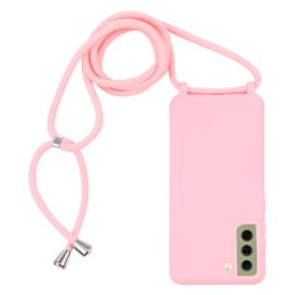 ROPE Kryt se šňůrkou Samsung Galaxy S21 FE 5G růžový
