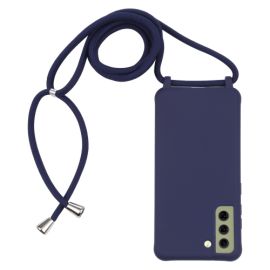 ROPE Kryt se šňůrkou Samsung Galaxy S21 FE 5G tmavomodrý
