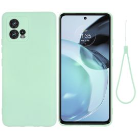 RUBBER Ochranný kryt pro Motorola Moto G72 zelený