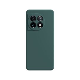 RUBBER Ochranný kryt pro OnePlus 11 5G tmavě zelený
