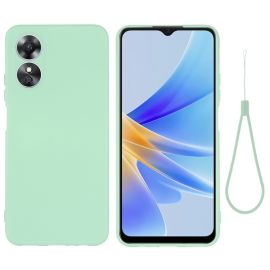 RUBBER Ochranný kryt pro Oppo A17 zelený