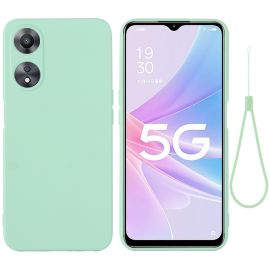 RUBBER Ochranný kryt pro Oppo A78 5G zelený