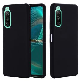 RUBBER Ochranný kryt Sony Xperia 10 IV 5G černý