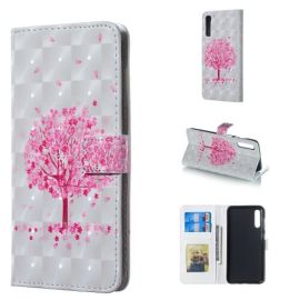 ART Peňaženkový kryt Samsung Galaxy A50 PINK TREE