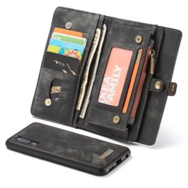 WALLET Obal s peněženkou 2v1 Samsung Galaxy A50 černý