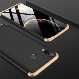 360° Ochranný obal Samsung Galaxy M20 černý (zlatý)
