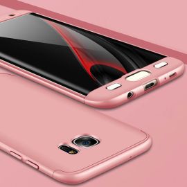 360° Ochranný kryt Samsung Galaxy S7 Edge růžový