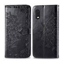 ART Peňaženkový kryt Samsung Galaxy Xcover ProORNAMENT černý