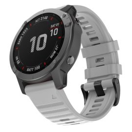 SILICONE Řemínek Garmin Fenix 7X šedý