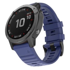SILICONE Řemínek Garmin Fenix 7X modrý