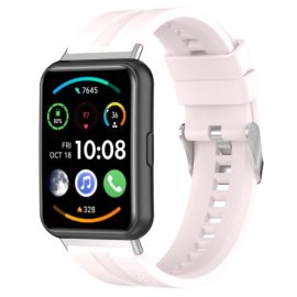 SILICONE Řemínek Huawei Watch Fit 2 světle růžový