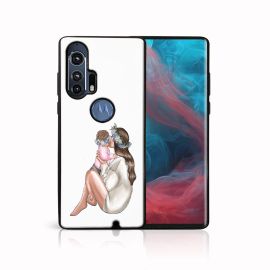 MY ART Silikonový obal Motorola Edge Plus BABY GIRL (111)