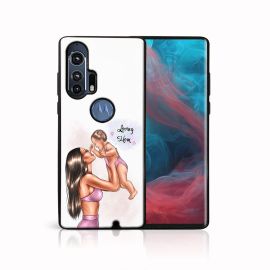 MY ART Silikonový obal Motorola Edge Plus LOVING MOM (115)