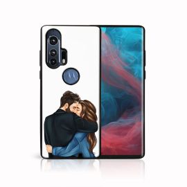 MY ART Silikonový obal Motorola Edge Plus COUPLE (117)