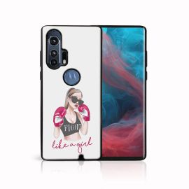 MY ART Silikonový obal Motorola Edge Plus FIGHTER (133)