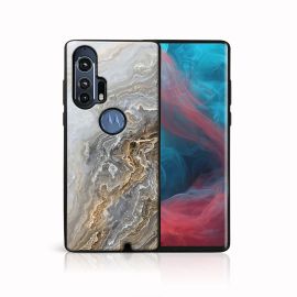 MY ART Silikonový obal Motorola Edge Plus BEIGE (151)