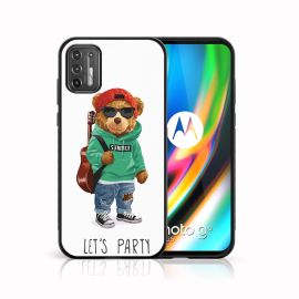 MY ART Silikonový kryt Motorola Moto G9 Plus BEAR (008)