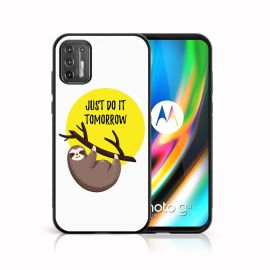 MY ART Silikonový kryt Motorola Moto G9 Plus SLOTH (010)