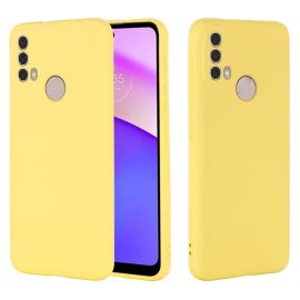 RUBBER Ochranný kryt Motorola Moto E20/E30/E40 žlutý
