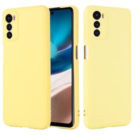 RUBBER Ochranný kryt Motorola Moto G42 žlutý