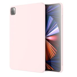 MUTURAL Silikonový obal Apple iPad Pro 12.9 2022 / 2021 / 2020 světle růžový