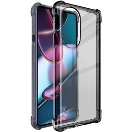 IMAK Ochranný silikonový kryt + fólie Motorola Edge 30 Pro černý