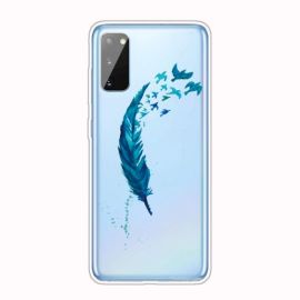 ART Silikonový kryt Samsung Galaxy A41 FEATHER