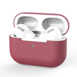 SILICONE Obal pro Apple AirPods 3 bordový