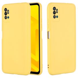 RUBBER Ochranný kryt pro ZTE Blade A51 2020 žlutá