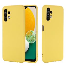 RUBBER Ochranný kryt Samsung Galaxy A13 žlutý