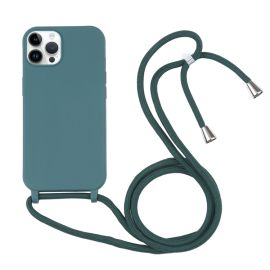 ROPE Kryt se šňůrkou Apple iPhone 14 Pro zelený