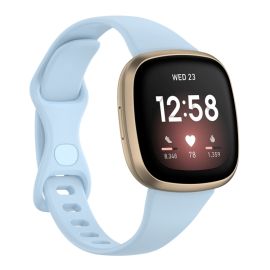 BUTTERFLY Řemínek pro Fitbit Versa 4 / 3 / Fitbit Sense světle modrý