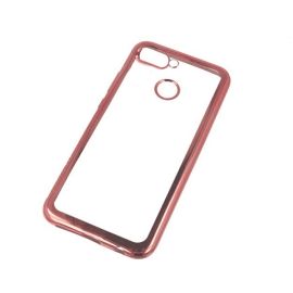 METALLIC Silikonový kryt Huawei P Smart růžový