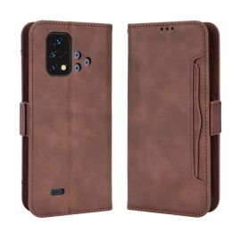 SLOT Peněženkový obal pro Umidigi Bison X10S hnědý