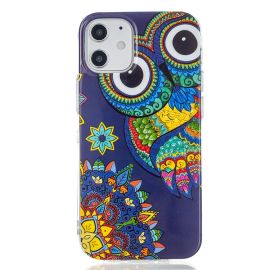 ART TPU svítící obal Apple iPhone 12 mini OWL