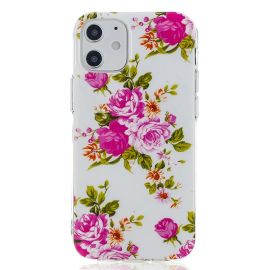 ART TPU svítící obal iPhone 12 mini ROSES