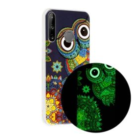 ART TPU svítící obal Huawei P40 Lite E OWL