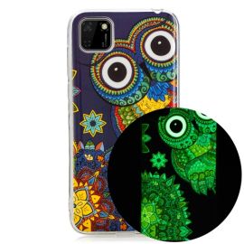 ART TPU svítící obal Huawei Y5p OWL