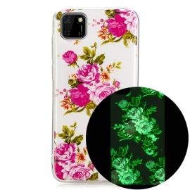ART TPU svítící obal Huawei Y5p ROSES