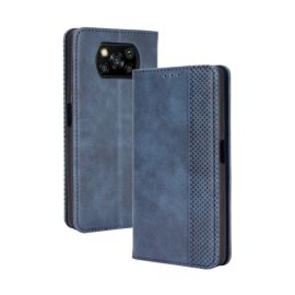 BUSINESS Peňaženkový kryt Xiaomi Poco X3 NFC / X3 Pro modrý