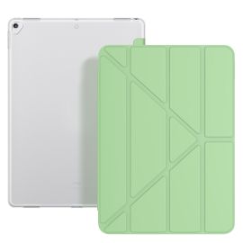 LEATHER Zaklápací obal Apple iPad Pro 12.9 (2015 / 2017) svetlozelený