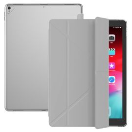 LEATHER Zaklápací obal Apple iPad Pro 12.9 (2015 / 2017) šedý