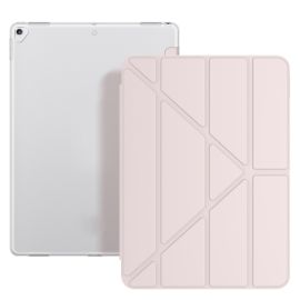 LEATHER Zaklápací obal Apple iPad Pro 12.9 (2015 / 2017) svetloružový