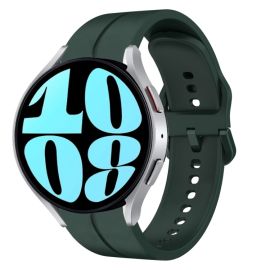 SILICONE Řemínek pro Samsung Galaxy Watch 6 Classic (47mm/43mm) a Watch 6 (44mm/40mm) zelený